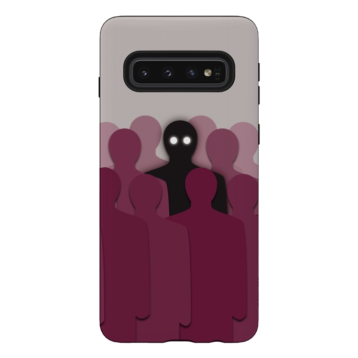 Galaxy S10 StrongFit Different And Alone In Crowd by Boriana Giormova
