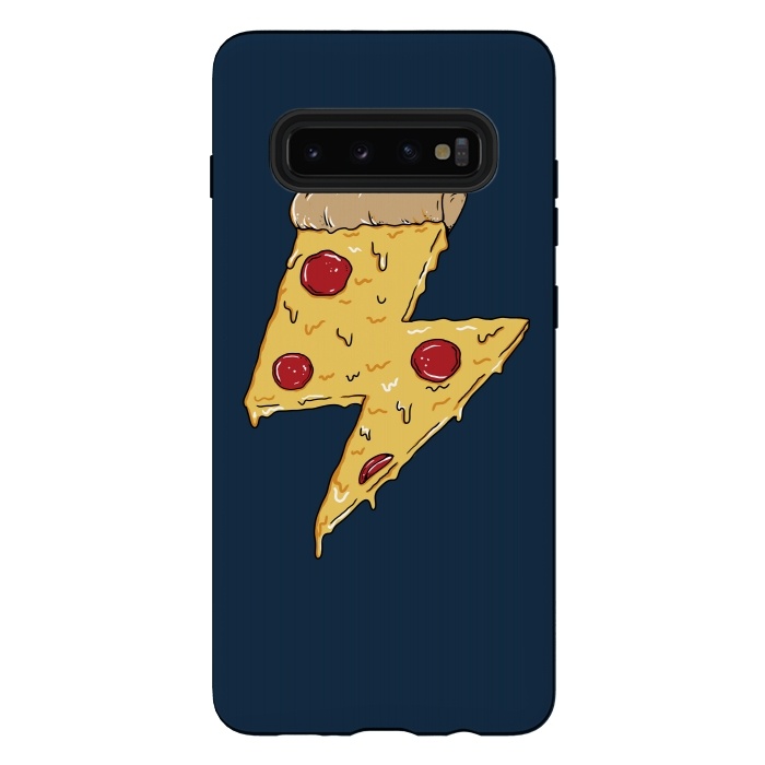 Galaxy S10 plus StrongFit Pizza Power by Coffee Man
