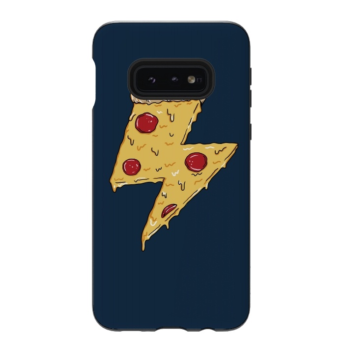 Galaxy S10e StrongFit Pizza Power by Coffee Man