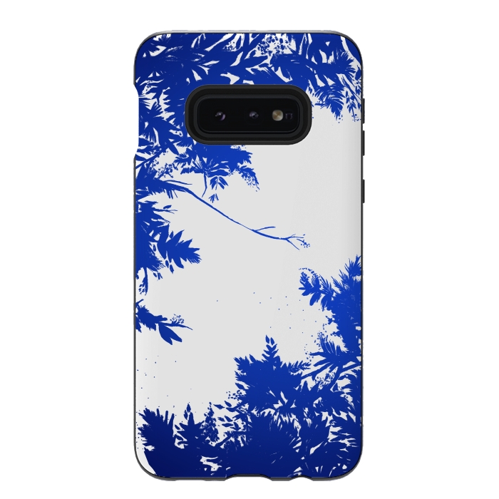 Galaxy S10e StrongFit Night's Sky Blue by Caitlin Workman