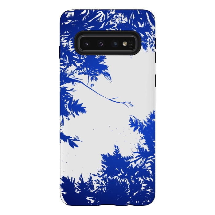 Galaxy S10 StrongFit Night's Sky Blue by Caitlin Workman