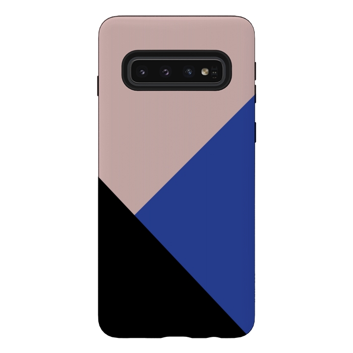 Galaxy S10 StrongFit Color Block  by Caitlin Workman