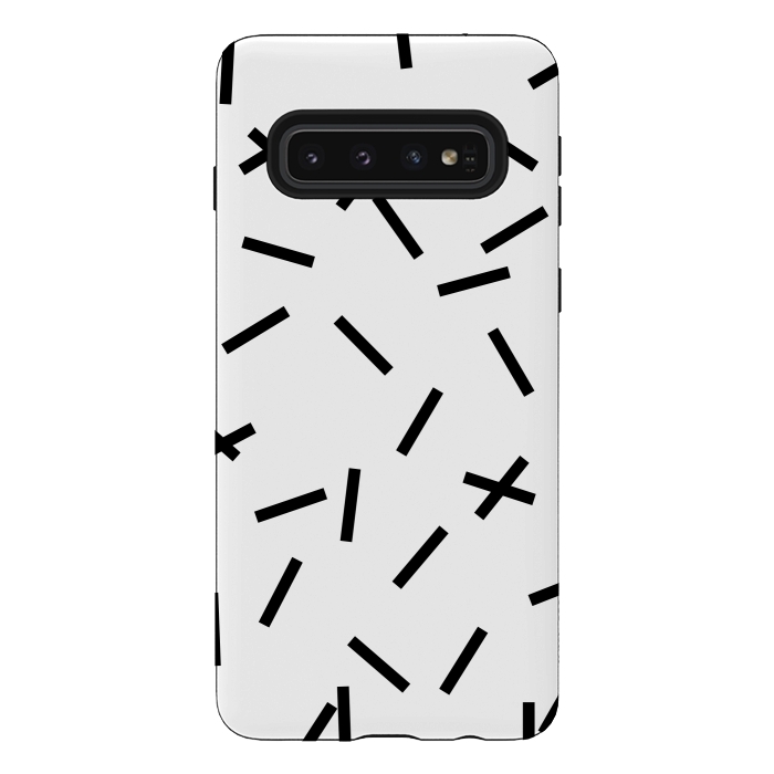 Galaxy S10 StrongFit Confetti by Caitlin Workman