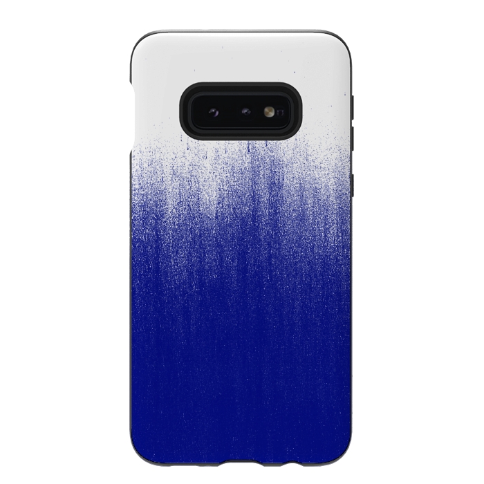 Galaxy S10e StrongFit Blue Ombre by Caitlin Workman
