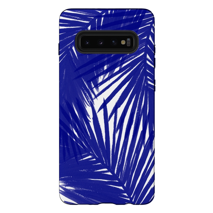 Galaxy S10 plus StrongFit Palms Royal by Caitlin Workman