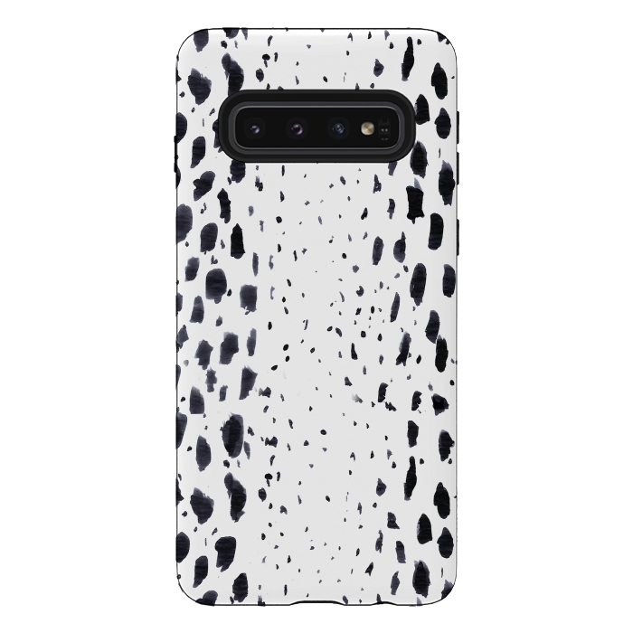 Galaxy S10 StrongFit Brushed Wild by Caitlin Workman