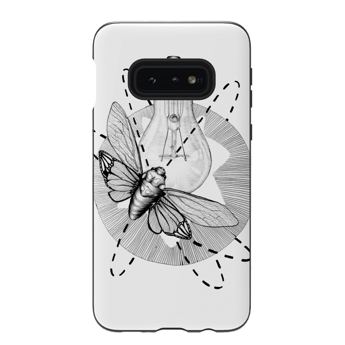 Galaxy S10e StrongFit Moth to the Flame by ECMazur 