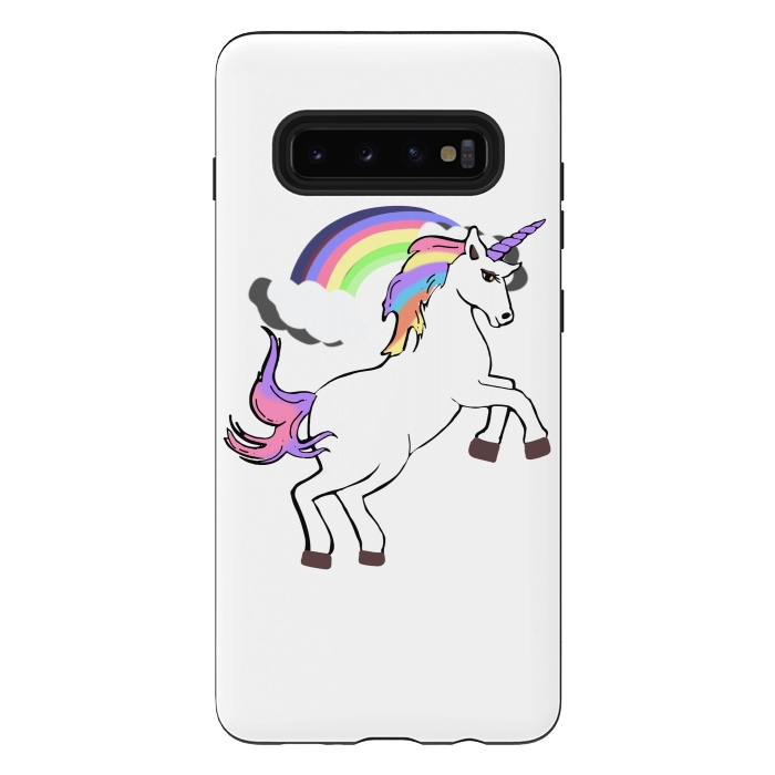 Galaxy S10 plus StrongFit Unicorn Pride by MUKTA LATA BARUA