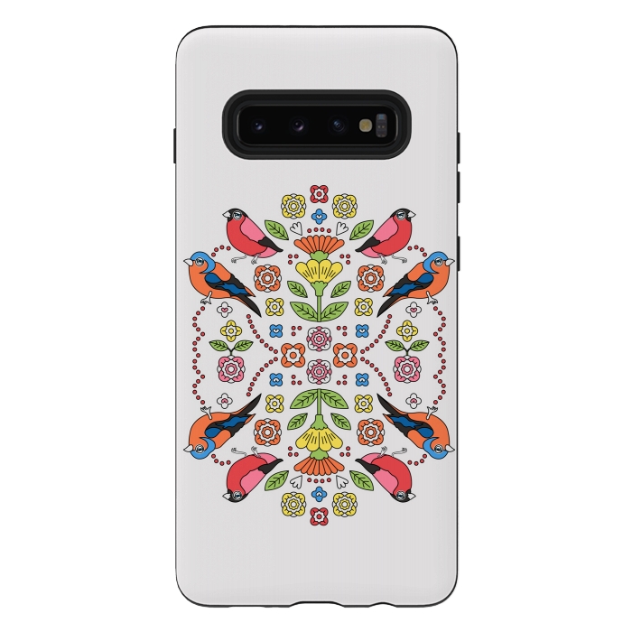 Galaxy S10 plus StrongFit LOVE BIRDS by Michael Cheung