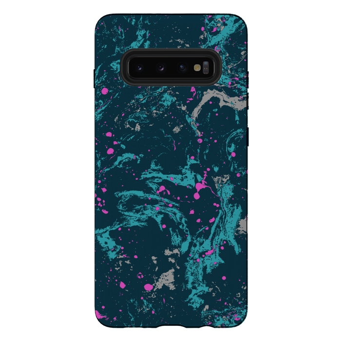 Galaxy S10 plus StrongFit Marble by Susanna Nousiainen