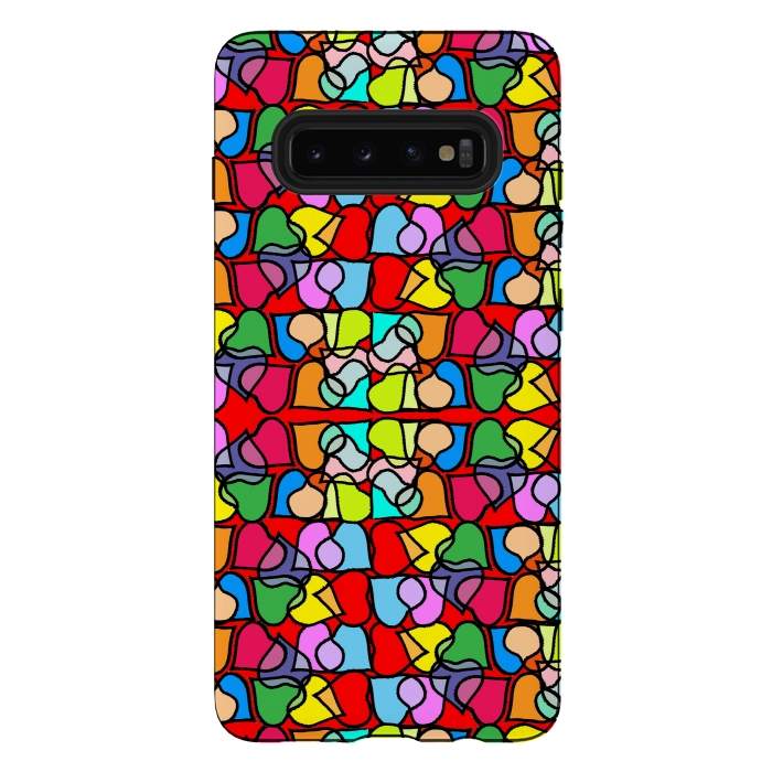 Galaxy S10 plus StrongFit Love is All Around Us by Bettie * Blue