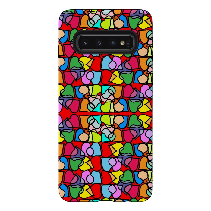 Galaxy S10 StrongFit Love is All Around Us by Bettie * Blue