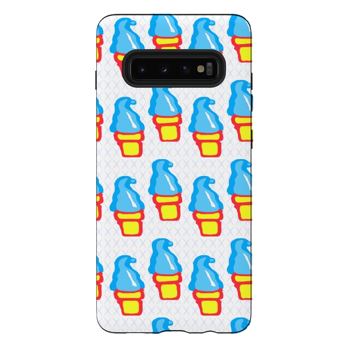 Galaxy S10 plus StrongFit We All Scream for Ice Cream by Bettie * Blue