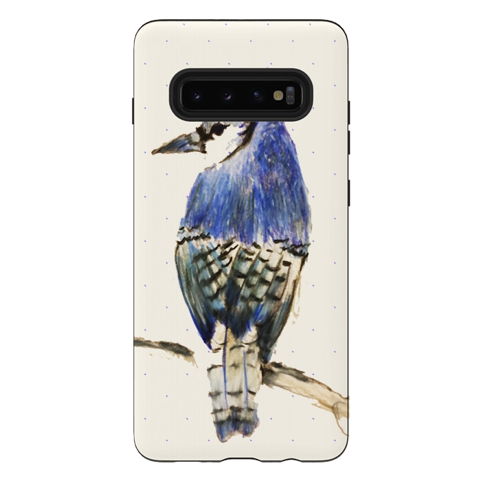 Galaxy S10 plus StrongFit Bluebird of Happiness by Bettie * Blue