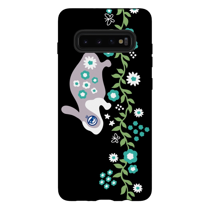 Galaxy S10 plus StrongFit Rabbit in Garden by Michael Cheung