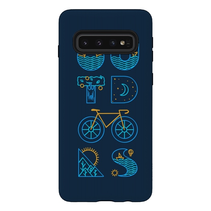 Galaxy S10 StrongFit Outdoors by Coffee Man