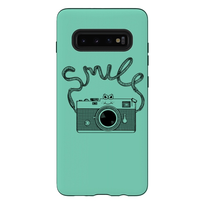 Galaxy S10 plus StrongFit Smile by Coffee Man