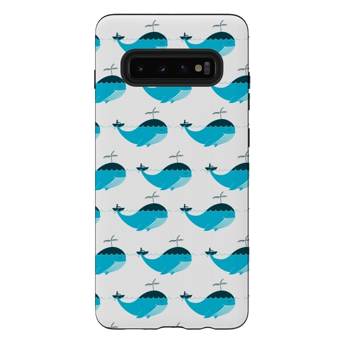 Galaxy S10 plus StrongFit Navigating in whale by Coffee Man
