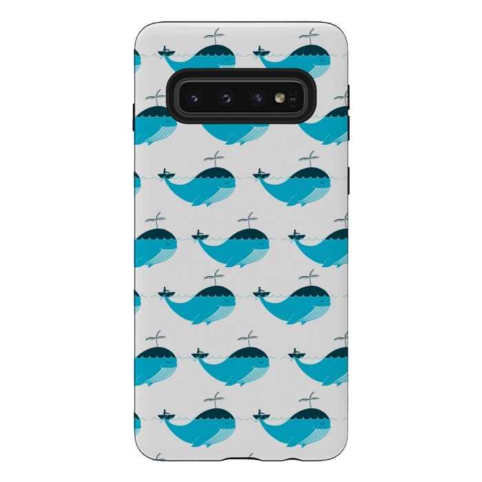 Galaxy S10 StrongFit Navigating in whale by Coffee Man