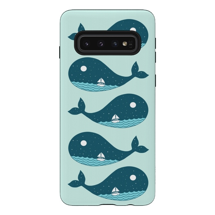 Galaxy S10 StrongFit Whale Landscape 2 by Coffee Man