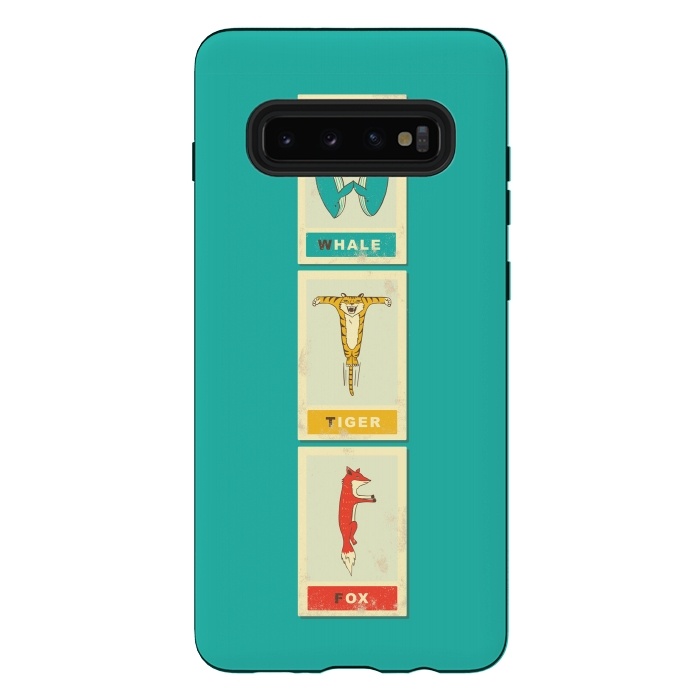 Galaxy S10 plus StrongFit WTF cards by Coffee Man