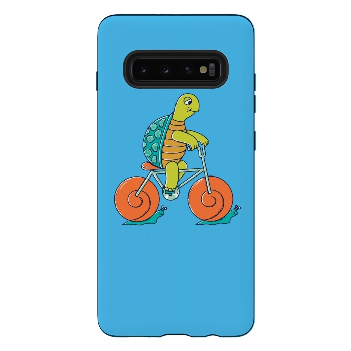 Galaxy S10 plus StrongFit Fast and Cute 2 by Coffee Man