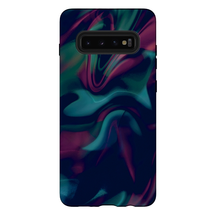 Galaxy S10 plus StrongFit Liquid Color by CatJello