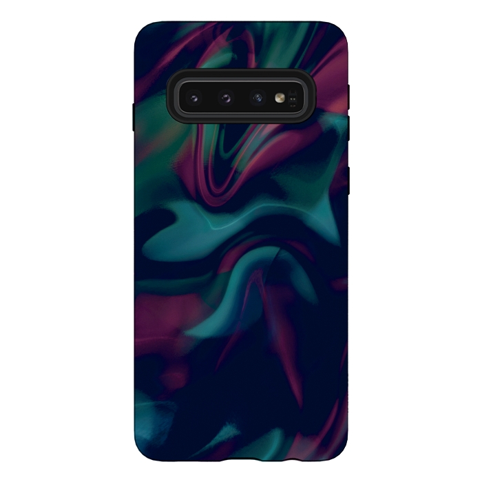Galaxy S10 StrongFit Liquid Color by CatJello
