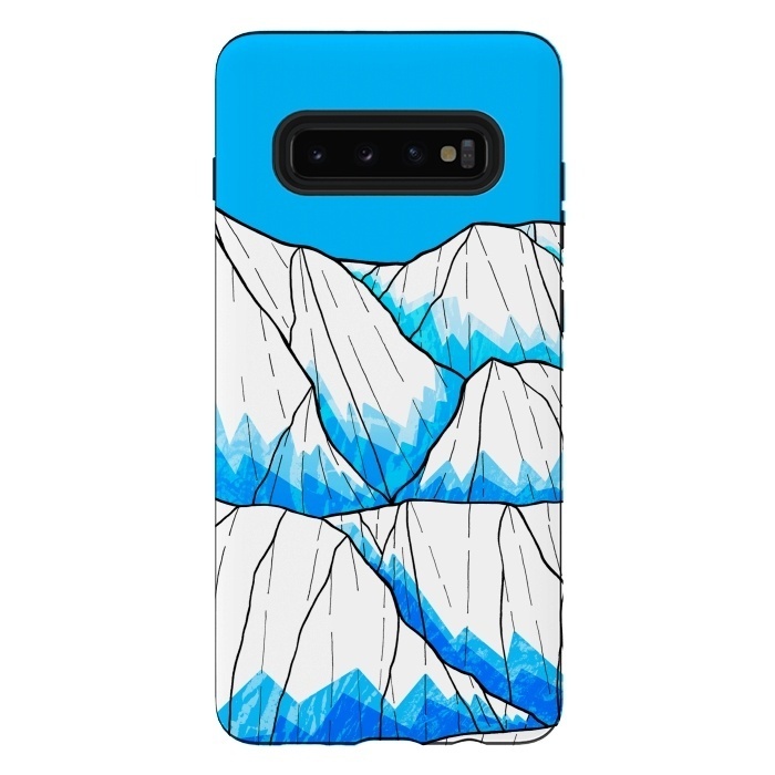 Galaxy S10 plus StrongFit Glacier hills by Steve Wade (Swade)
