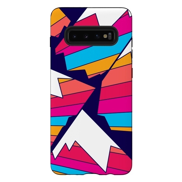 Galaxy S10 plus StrongFit Mountains of many colours by Steve Wade (Swade)