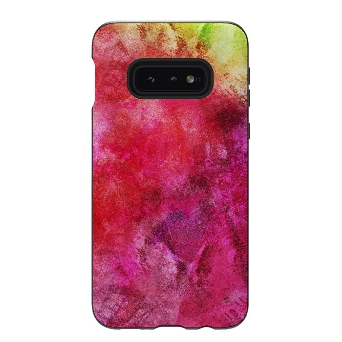 Galaxy S10e StrongFit Watermelon Textures by Steve Wade (Swade)