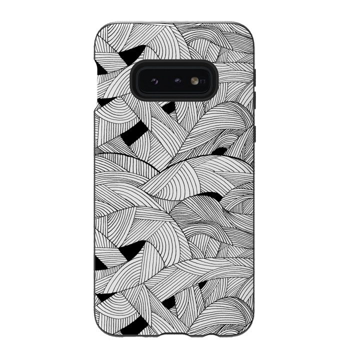 Galaxy S10e StrongFit The Tangled Waves by Steve Wade (Swade)