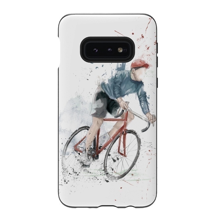 Galaxy S10e StrongFit I want to ride my bicycle by Balazs Solti
