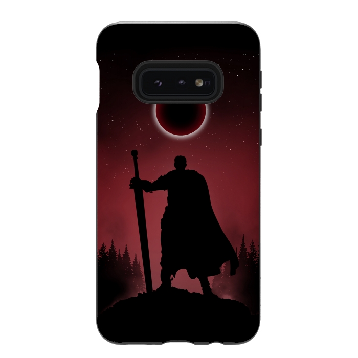 Galaxy S10e StrongFit Egg of the King by Denis Orio Ibañez