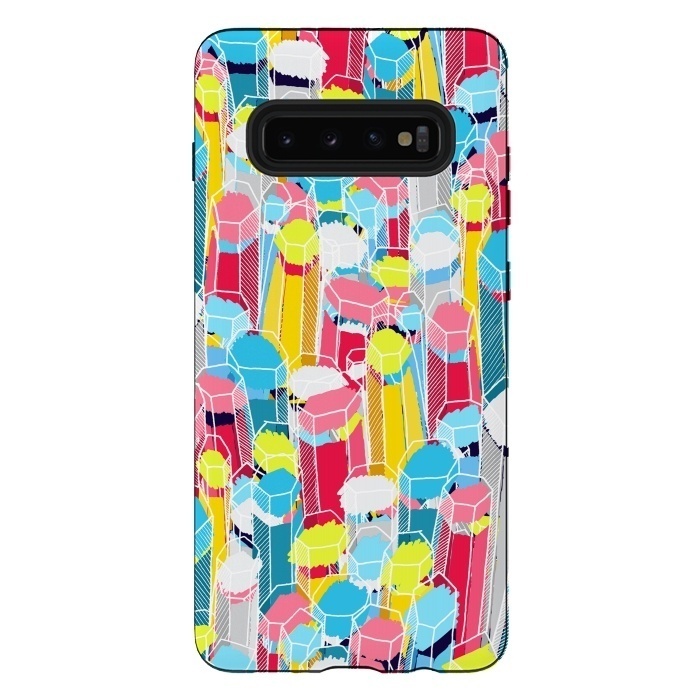 Galaxy S10 plus StrongFit Rocks of colour 1 by Steve Wade (Swade)