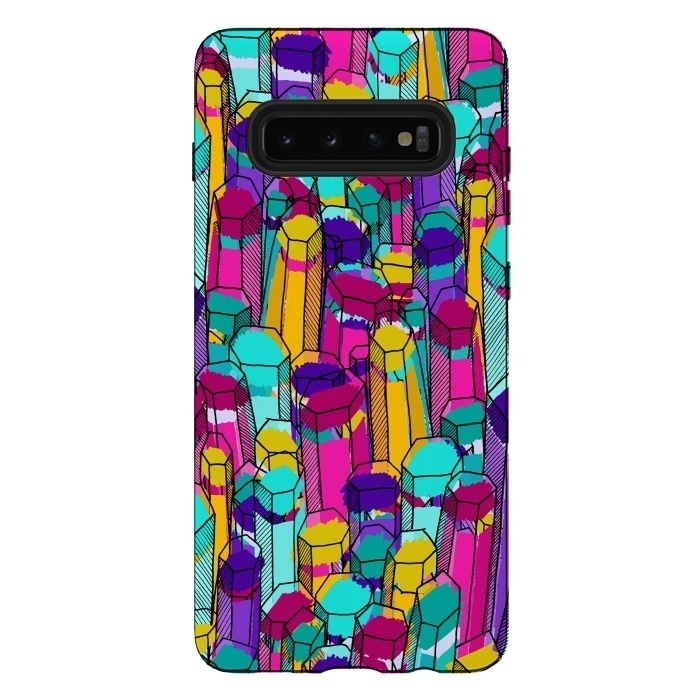 Galaxy S10 plus StrongFit Rock of colours 3 by Steve Wade (Swade)