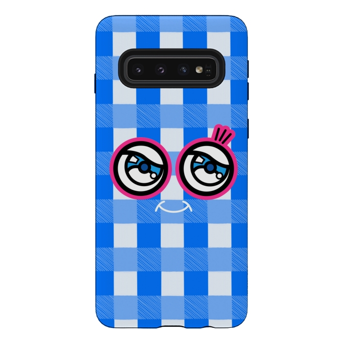 Galaxy S10 StrongFit Vintage Tartans Pattern 2 by Michael Cheung