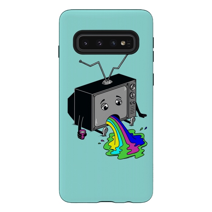 Galaxy S10 StrongFit Vomit tv 2 by Coffee Man