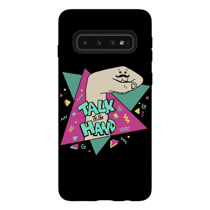 Galaxy S10 StrongFit Talk to the Hank by Coffee Man
