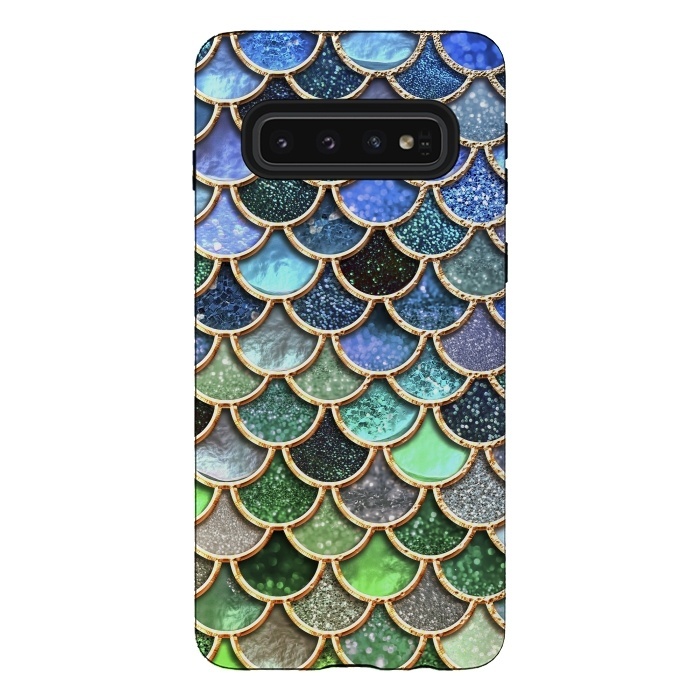 mermaid scales Samsung S10 Case