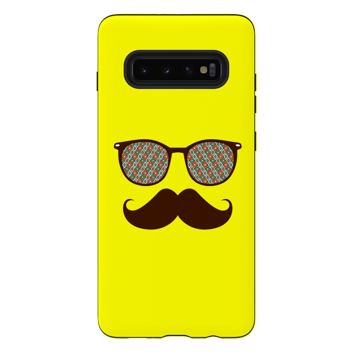 Galaxy S10 plus StrongFit Hipster minimal by Dhruv Narelia
