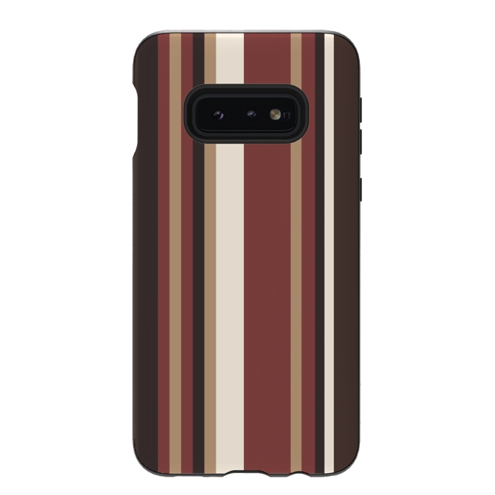 Galaxy S10e StrongFit Vertical Stripes by Dhruv Narelia