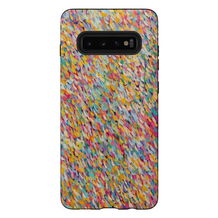 Galaxy S10 plus StrongFit COLOUR LOVES YOU by Helen Joynson
