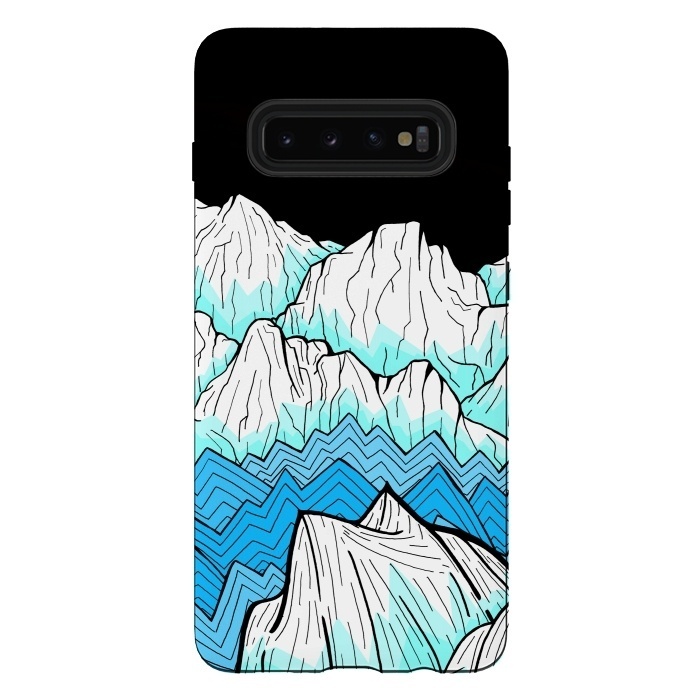Galaxy S10 plus StrongFit Antarctica mountains by Steve Wade (Swade)