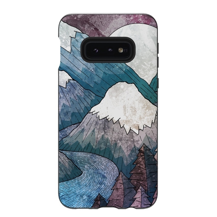 Galaxy S10e StrongFit A cold river canyon by Steve Wade (Swade)