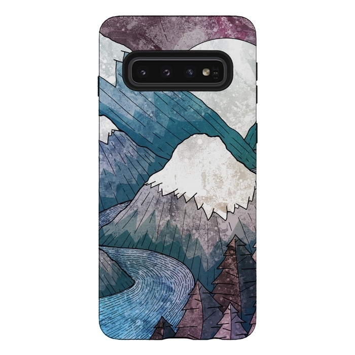 Galaxy S10 StrongFit A cold river canyon by Steve Wade (Swade)