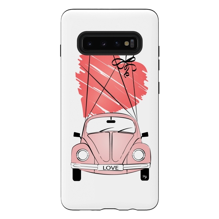 Galaxy S10 plus StrongFit Love Car by Martina