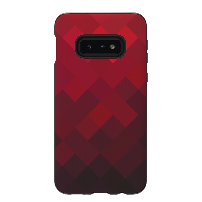 Galaxy S10e StrongFit Red Underground by Sitchko