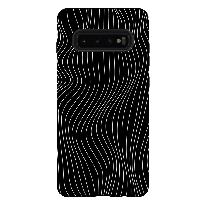 Galaxy S10 plus StrongFit Illusion Waves 2 by Sitchko