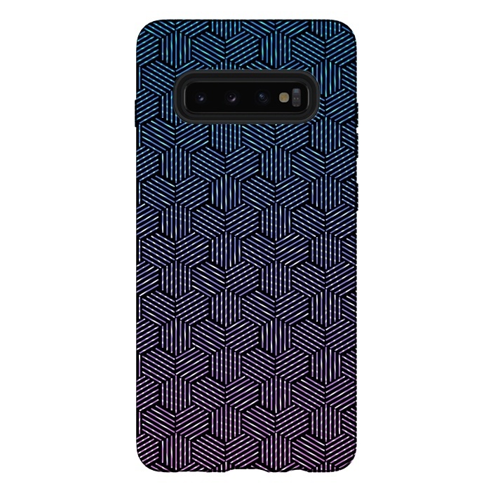 Galaxy S10 plus StrongFit Hexagon Rotation by Sitchko